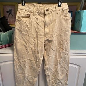 LEVIS 505 Creme pants size 12